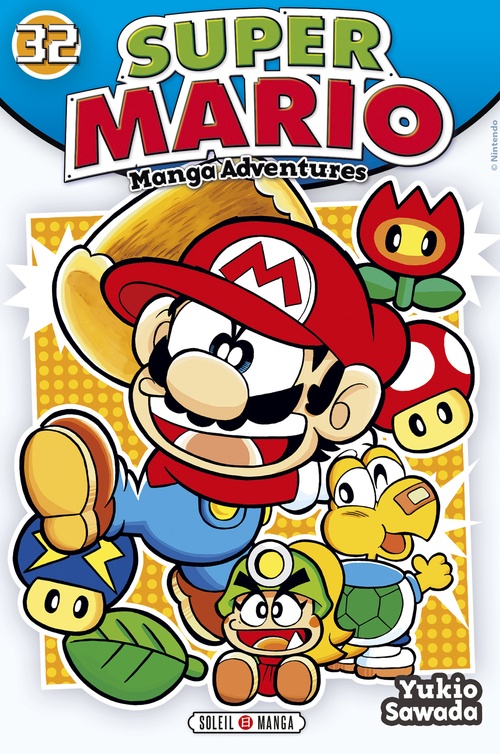 Couverture ebook de Super Mario Manga Adventures T32, de Nintendo, Yukio Sawada