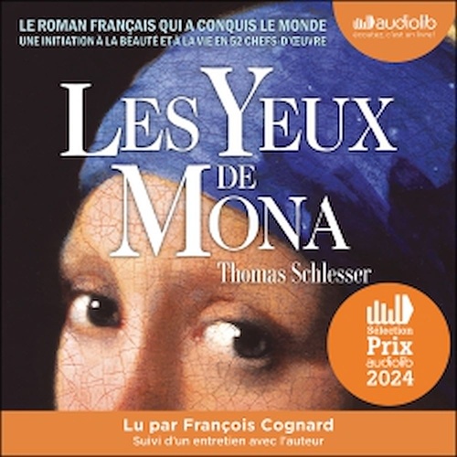 Couverture audiobook de Les Yeux de Mona, de Thomas Schlesser