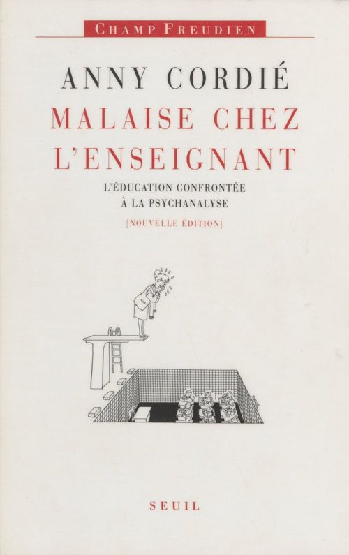 Couverture ebook de Malaise chez l'enseignant, de Anny Cordie