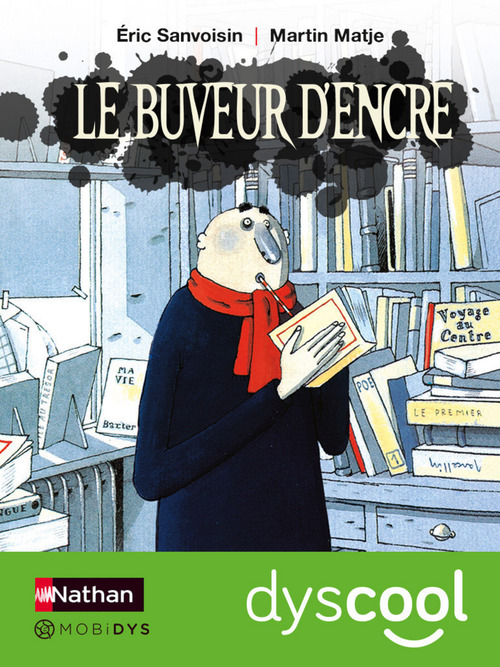 ebook cover of Le Buveur d'encre, by Éric Sanvoisin