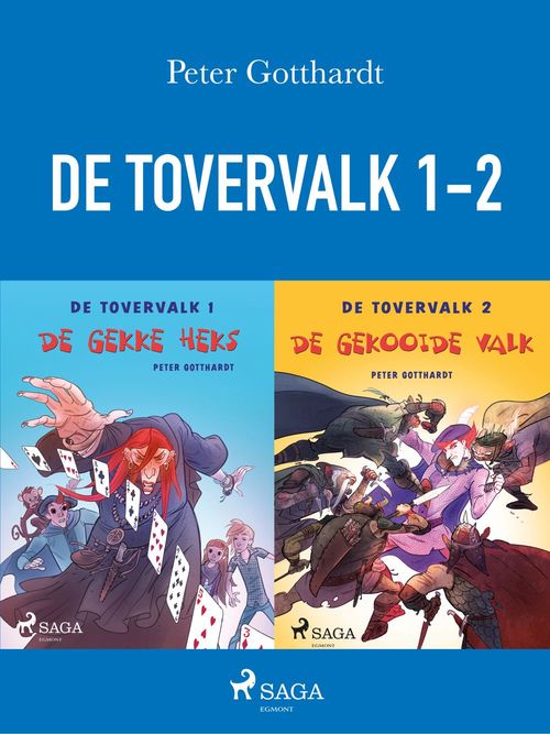 ebook cover of De tovervalk 1-2, by Peter Gotthardt