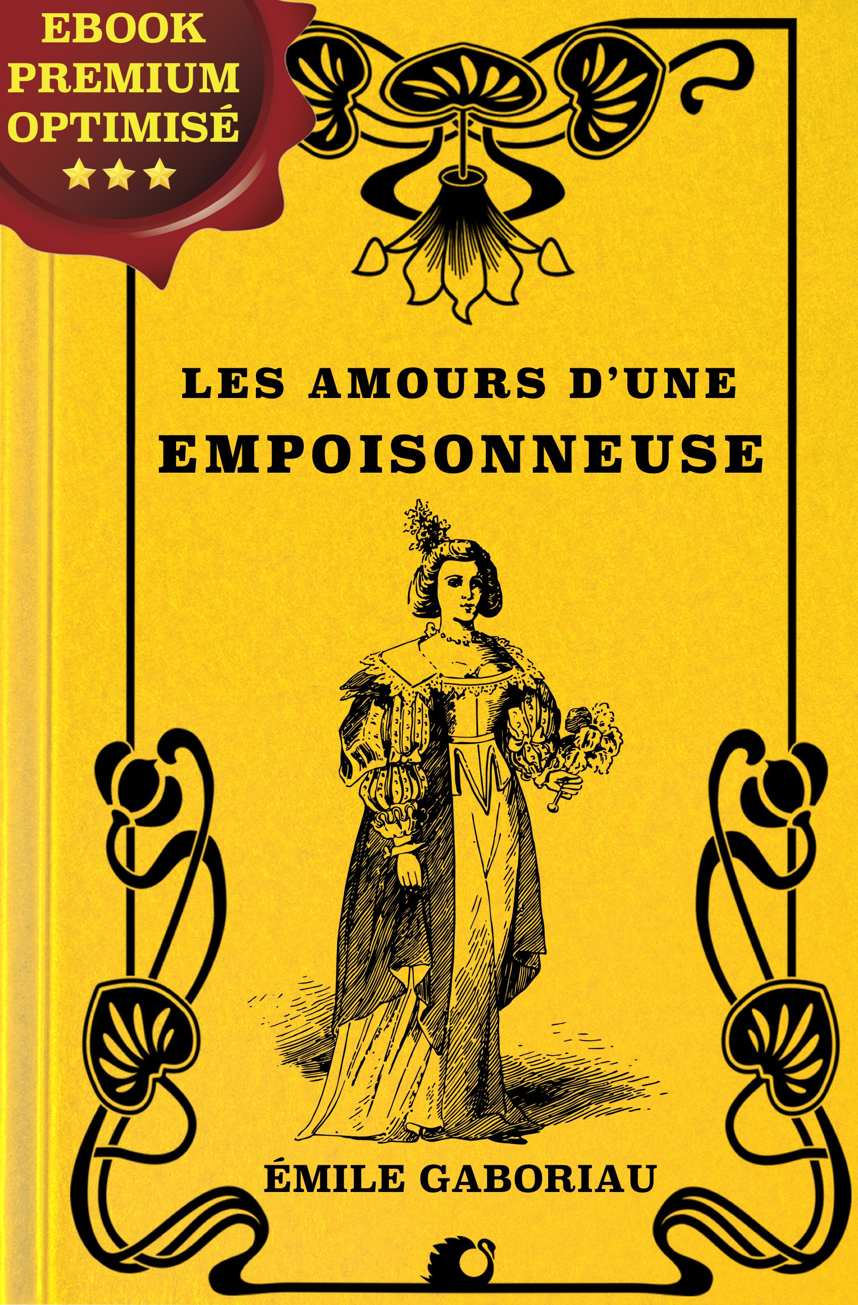 Couverture ebook de Les Amours d´une empoisonneuse, de Emile Gaboriau