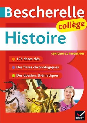 Couverture ebook de Bescherelle collège - Histoire (6e, 5e, 4e, 3e), de Cécile Gaillard, Guillaume Joubert