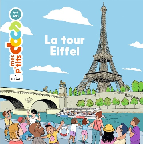 Couverture ebook de La tour Eiffel, de Stéphanie Ledu