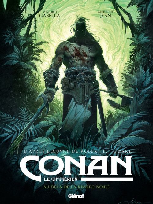 Couverture ebook de Conan le Cimmérien - Au-delà de la rivière noire, de Mathieu Gabella