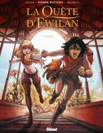 Couverture ebook de La Quête d'Ewilan - Tome 02, de Laurence Baldetti