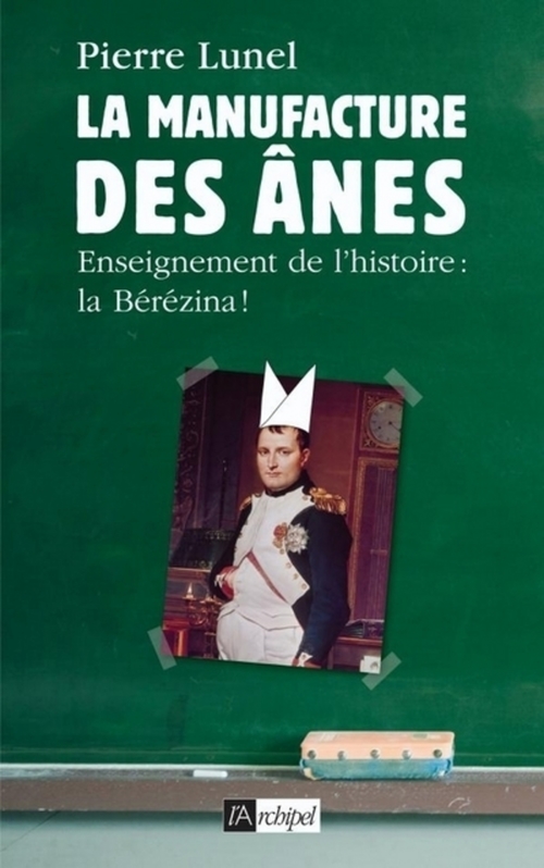Couverture ebook de La manufacture des ânes, de Pierre Lunel