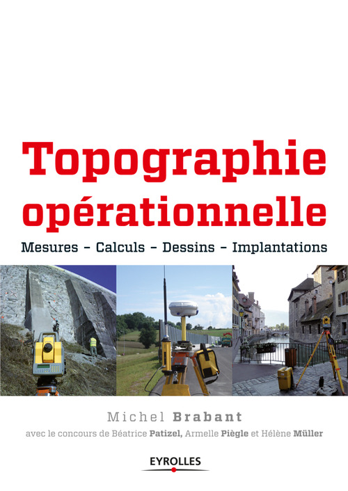 Couverture ebook de Topographie opérationnelle, de Michel Brabant, Hélène Müller, Béatrice Patizel, Armelle Piègle