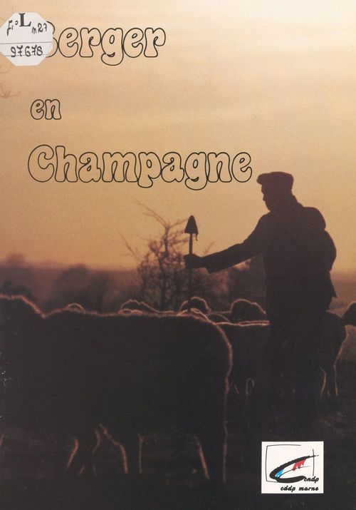 Couverture ebook de Berger en Champagne, de Rene Caque