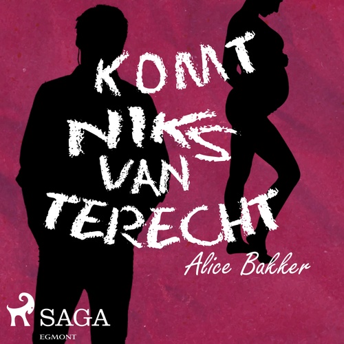 audiobook cover of Komt niks van terecht, by Alice Bakker