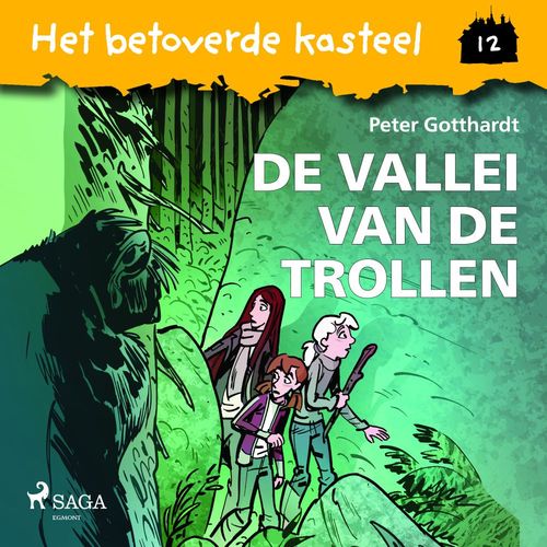 Couverture audiobook de Het betoverde kasteel 12 - De vallei van de trollen, de Peter Gotthardt