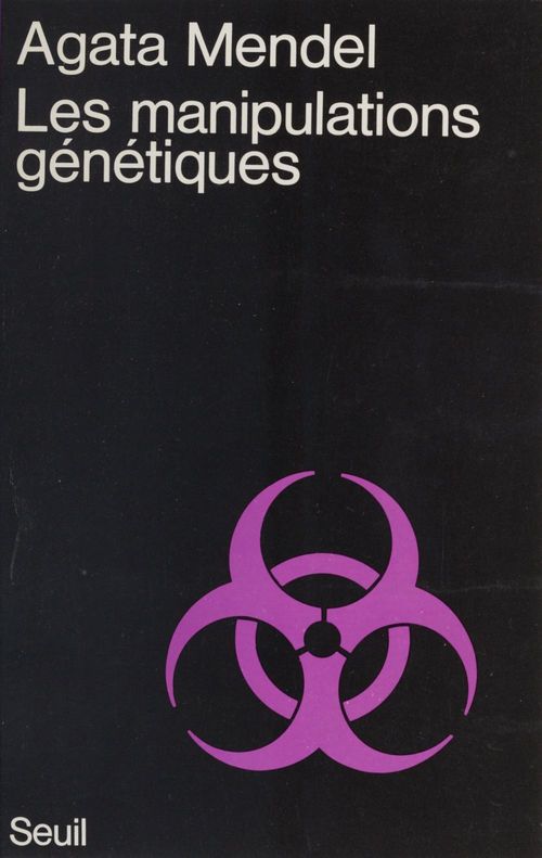 ebook cover of Les Manipulations génétiques, by Mendel Agata