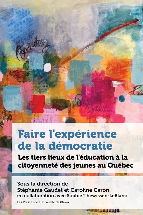 Couverture ebook de Faire l´expérience de la démocratie, de