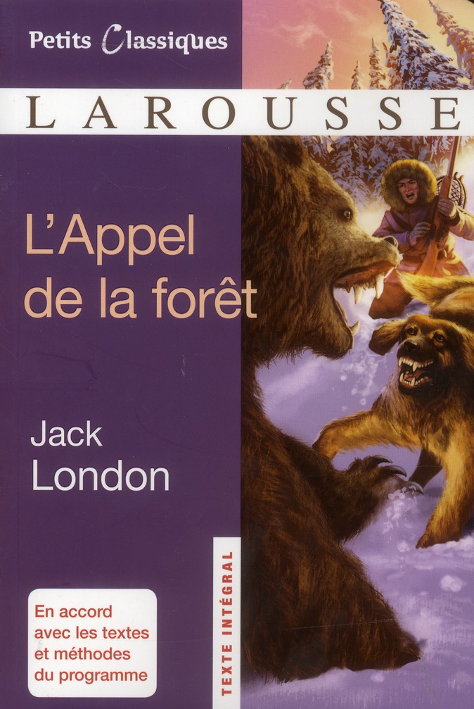 Couverture ebook de L'appel de la forêt, de Jack London