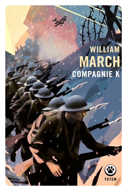 ebook cover of Compagnie K, by William March, Stephanie Levet