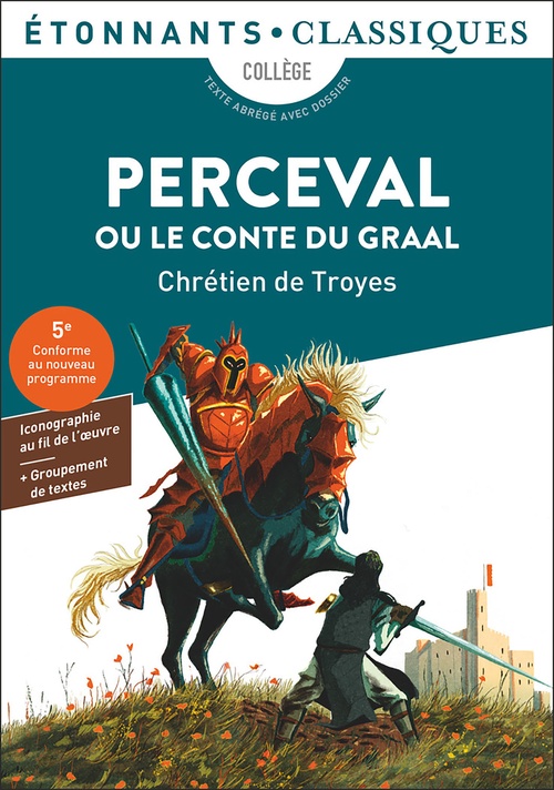 Couverture ebook de Perceval ou le Conte du graal, de Chrétien de Troyes