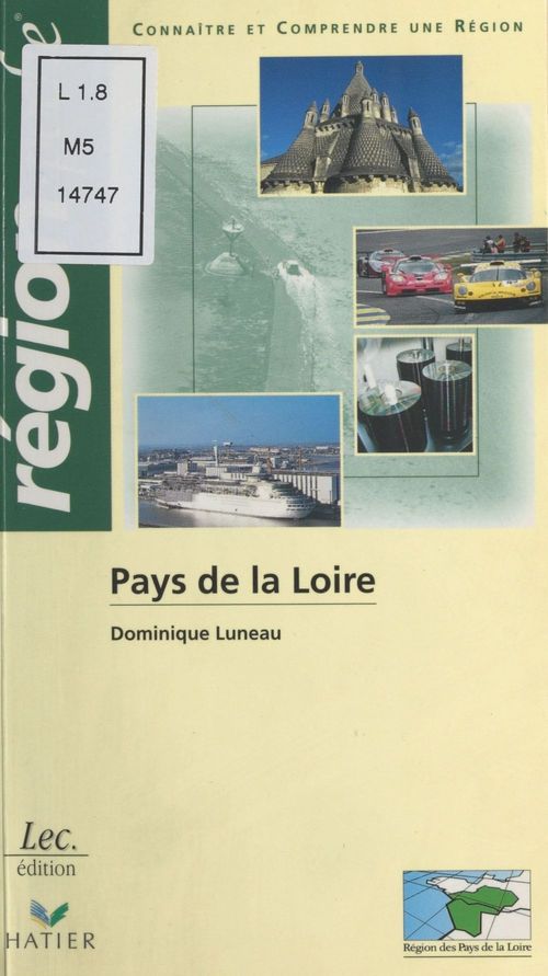 Couverture ebook de Pays de la Loire, de Collectif