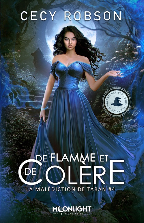 ebook cover of De flamme et de colère, by Cecy Robson
