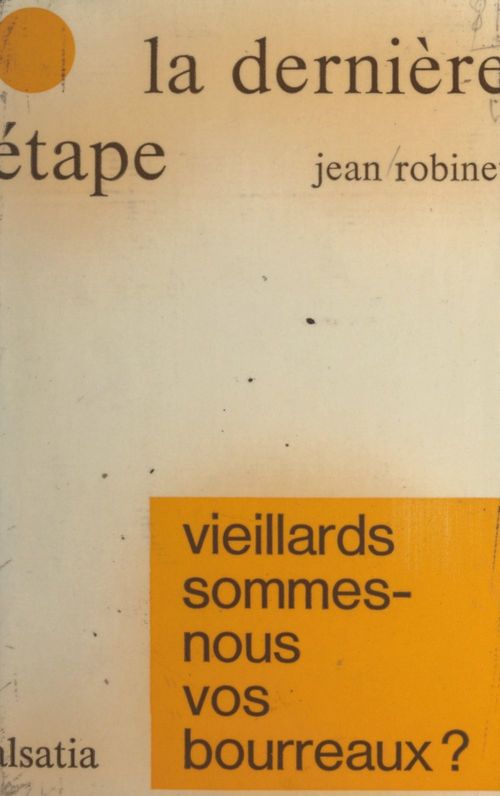 Couverture ebook de La dernière étape, de Jean Robinet