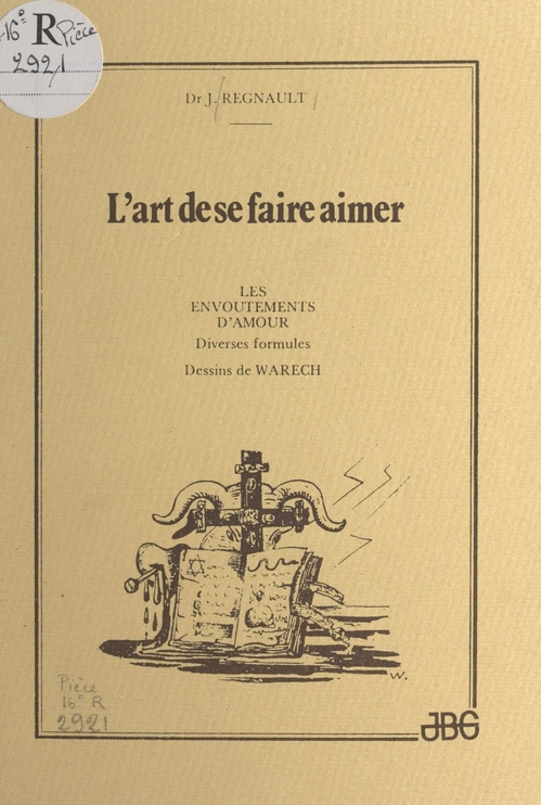 Couverture ebook de L'art de se faire aimer, de Jules Regnault