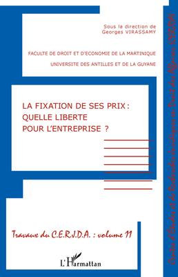ebook cover of La fixation de ses prix : quelle liberté pour l'entreprise ?, by Georges Virassamy