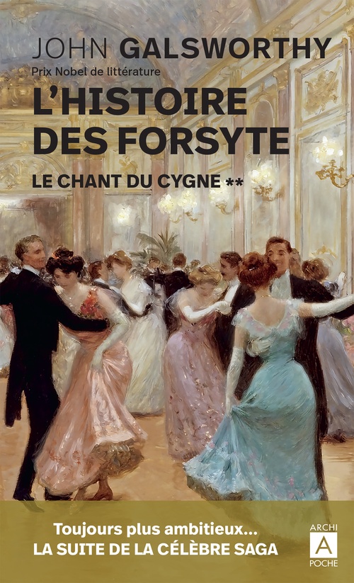 ebook cover of L'histoire des Forsyte - Tome 2 Le chant du cygne, by John Galsworthy