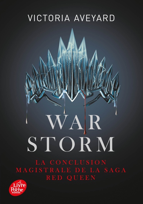 Couverture ebook de Red Queen - Tome 4 - Warm Storm, de Victoria Aveyard
