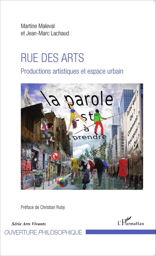 Couverture ebook de Rue des arts, de Jean-marc Lachaud, Martine Maleval
