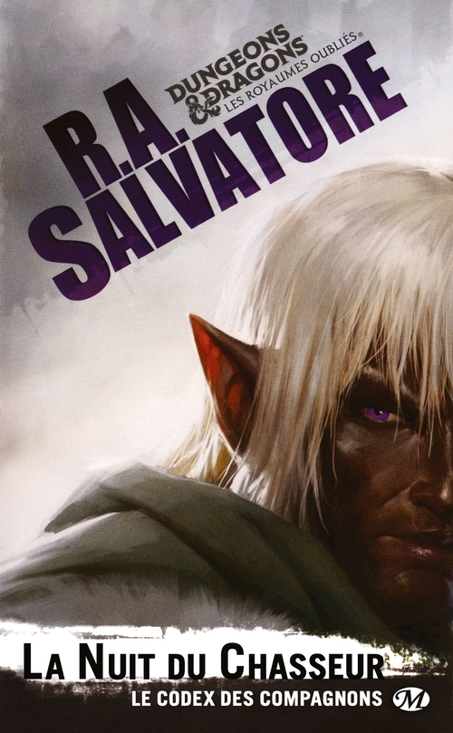 Couverture ebook de Le Codex des compagnons, T1 : La Nuit du chasseur, de R. A. Salvatore