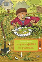 ebook cover of La grande guerre des poireaux, by Christian Grenier