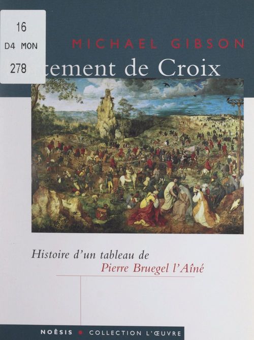 ebook cover of Le portement de Croix, de Pierre Bruegel l'Aîné, by Michael Gibson