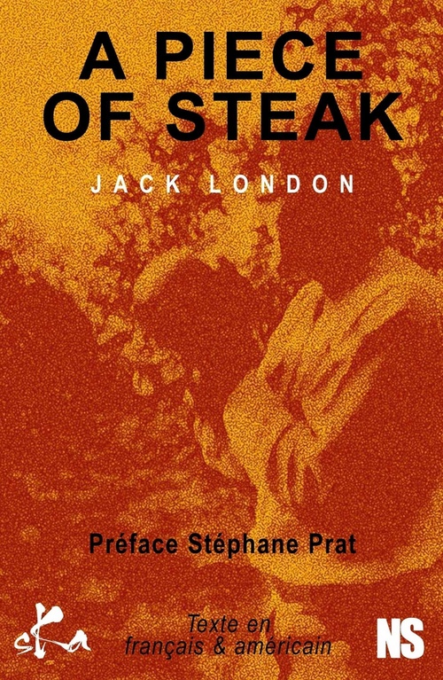 ebook cover of A piece of steak, by Jack London