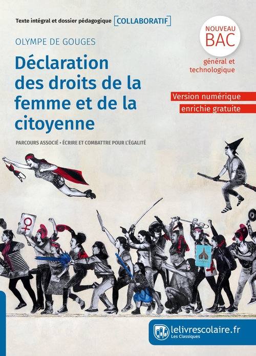 ebook cover of Déclaration des droits de la femme et de la citoyenne, by Olympe de Gouges