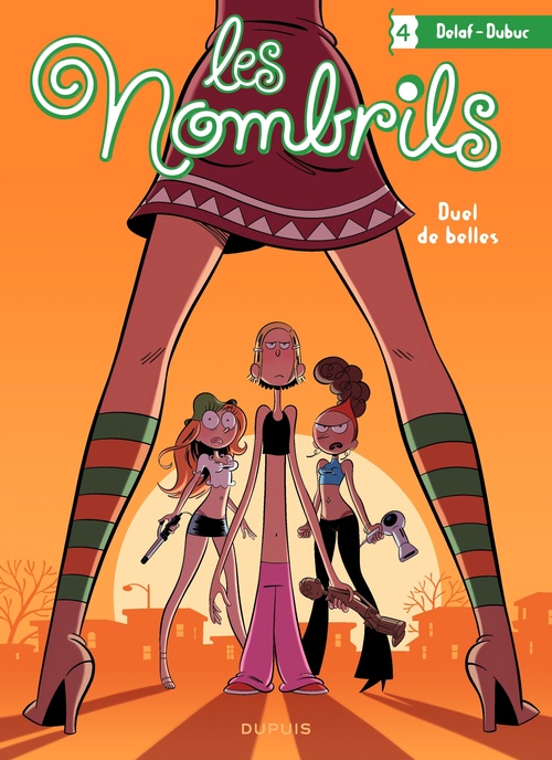 ebook cover of Les Nombrils - Tome 4 - Duel de belles, by Maryse Dubuc, Delaf