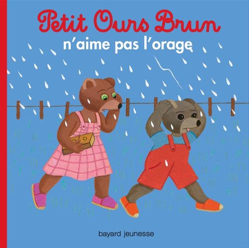 ebook cover of Petit Ours Brun n'aime pas l'orage - Dès 2 ans, by Marie Aubinais