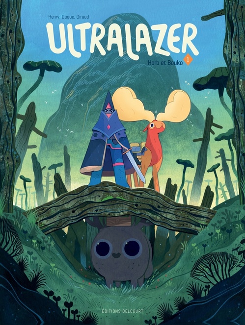 ebook cover of Ultralazer T01 - Horb et Bouko, by Pauline Giraud, Yvan Duque, Maxence Henry