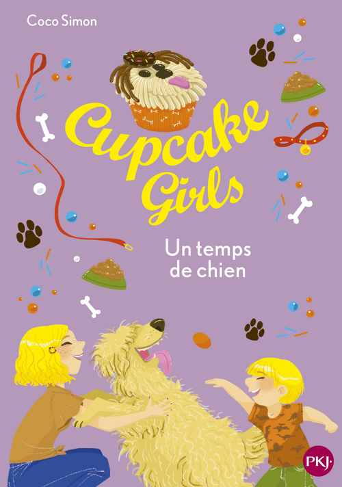Couverture ebook de Cupcake Girls - tome 27 : Un temps de chien, de Coco Simon