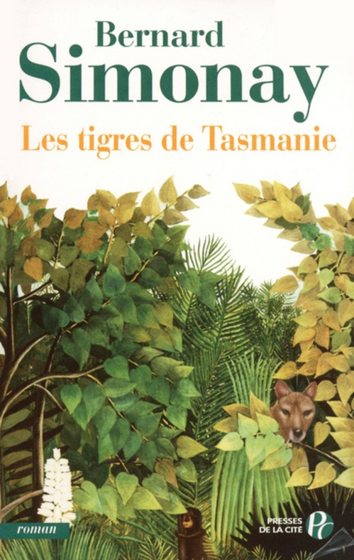 Couverture ebook de Les tigres de Tasmanie, de Simonay Bernard