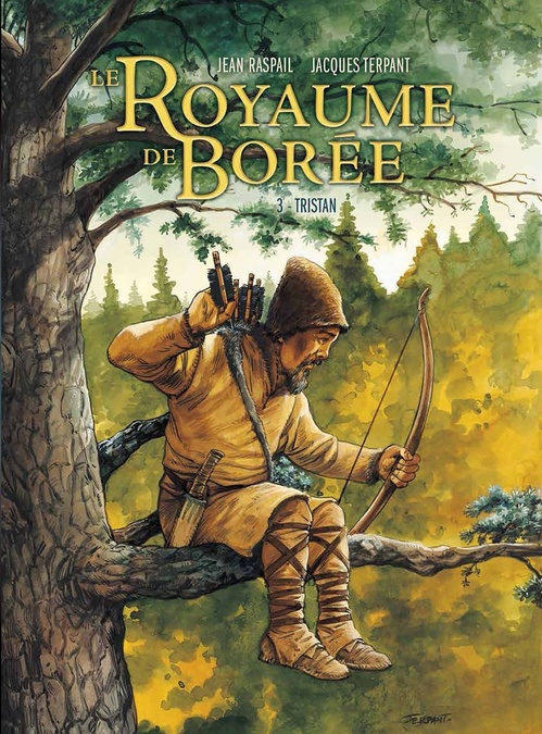 Couverture ebook de Le Royaume de Borée T03 - Tristan, de Jacques Terpant