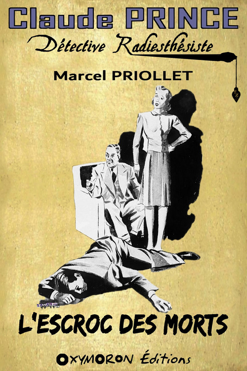 Couverture ebook de L'escroc des morts, de Marcel Priollet