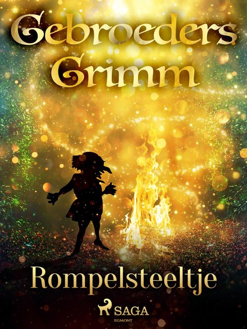 ebook cover of Rompelsteeltje, by De Gebroeders Grimm