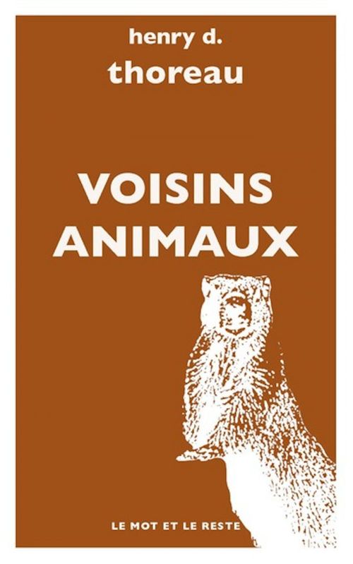 ebook cover of Voisins animaux, by Henri David Thoreau