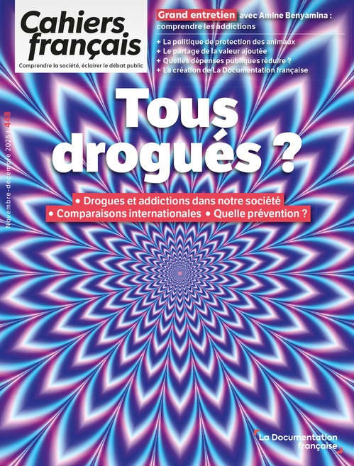 Couverture ebook de Tous drogués ? - N° 448, de Viêt Nguyen Thanh, Christian Ben lakhdar, Guillaume Airagnes, Aurore Vandendriessche, Mathieu Plane, Amine Benyamina, Laurent Simula, Francois Ecalle, Marie Jauffret Roustide, Fabien Marchadier