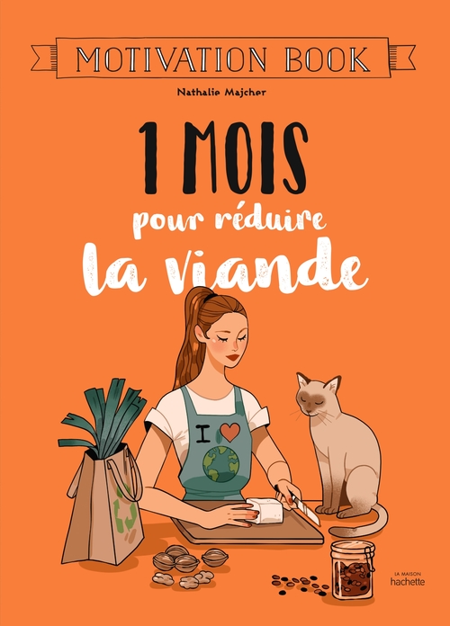 ebook cover of 1 mois pour réduire la viande, by Nathalie Majcher