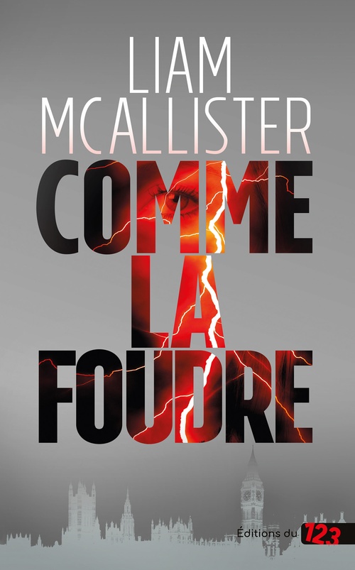 ebook cover of Comme la foudre, by Liam McAllister