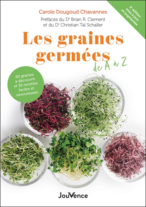 ebook cover of Les graines germées de A à Z, by Carole Dougoud Chavannes