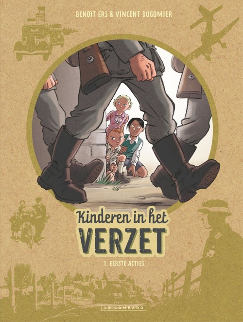 ebook cover of Eerste acties, by Dugomier
