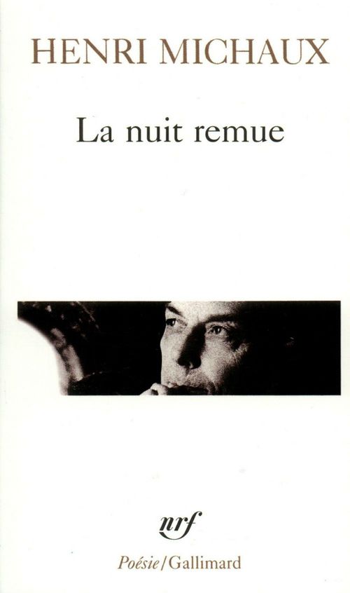 ebook cover of La nuit remue, by Henri Michaux