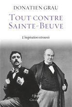 Couverture ebook de Tout contre Sainte-Beuve, de Donatien Grau
