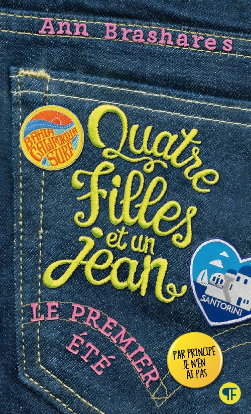 Couverture ebook de Quatre filles et un jean (Tome 1) - Le premier été, de Ann Brashares